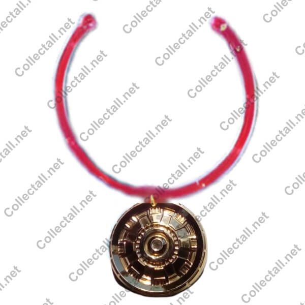 Iron Man Mark IV Gold Charm Necklace