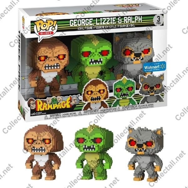 George, Lizzie & Ralph 3-Pack