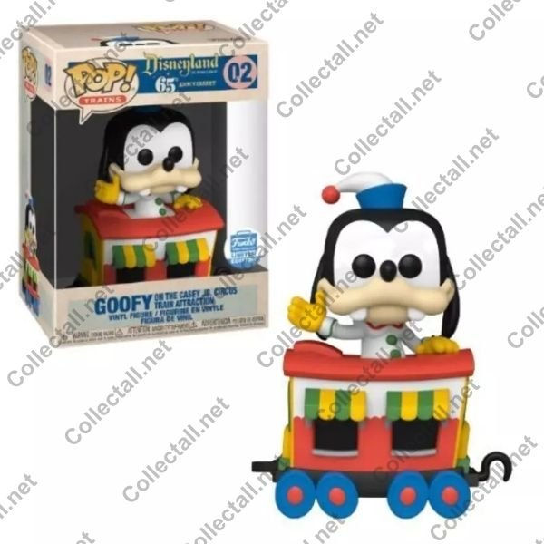 Goofy On The Casey Jr. Circus Train Attraction #02