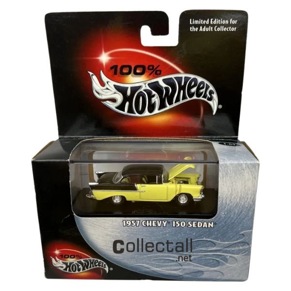 1957 Chevy 150 Sedan (Yellow-Black)