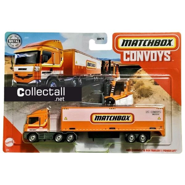 MBX Cabover - Box Trailer - Power Lift