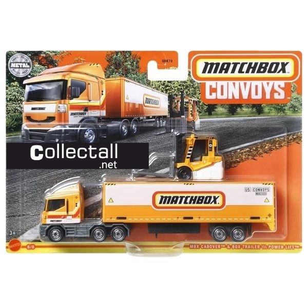 MBX Cabover - Box Trailer - Power Lift