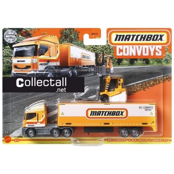 MBX Cabover - Box Trailer - Power Lift