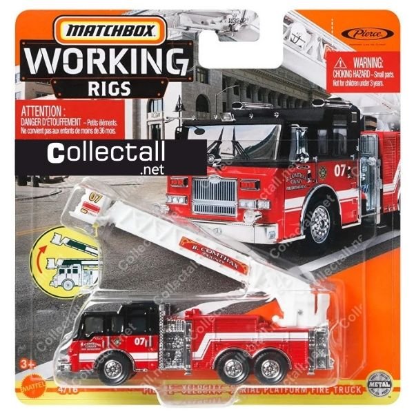 Pierce Velocity Aerial Platform Fire Truck (4/16)