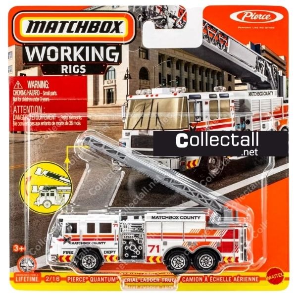 Pierce Quantom Aerial Ladder Truck (2/16)