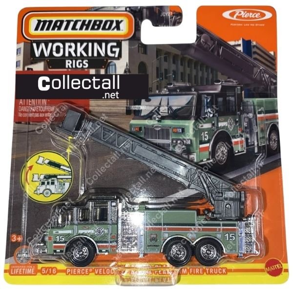 Pierce Velocity Aerial Platform Fire Truck (5/16)