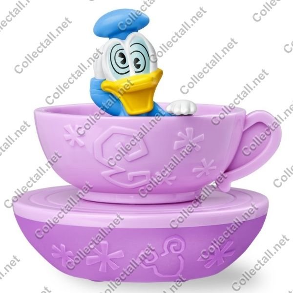 Donald Duck at the Mad Tea Party Attraction
