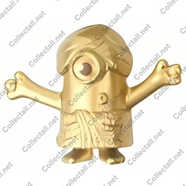 Pink Towel Minion Golden
