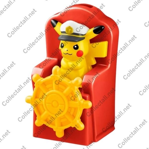 Captain Pikachu's Spinning Water Wheel