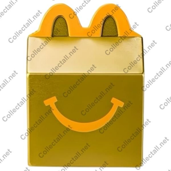 Gold Happy Meal Box