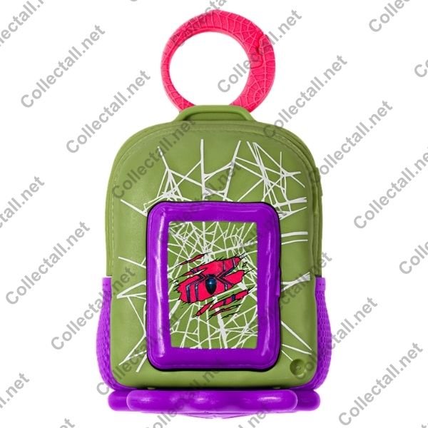 Green & Purple Spider Backpack