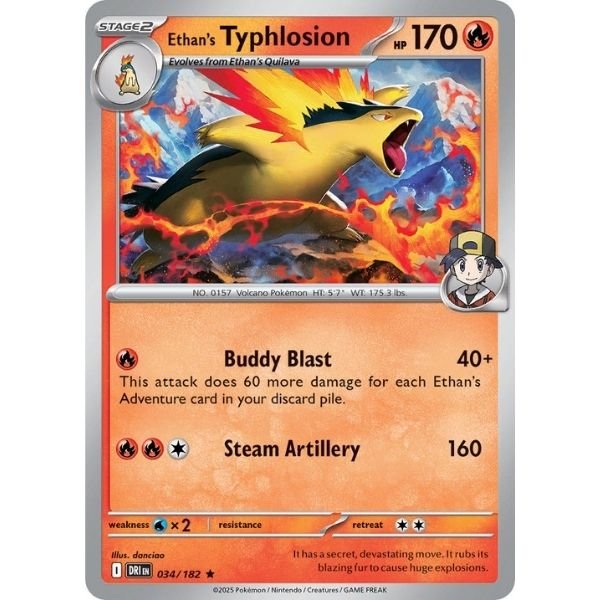 Ethan's Typhlosion (034/182)
