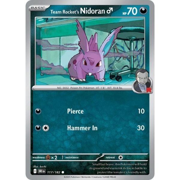 Team Rocket's Nidoran (117/182)