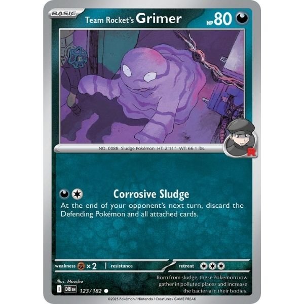 Team Rocket's Grimer (123/182)