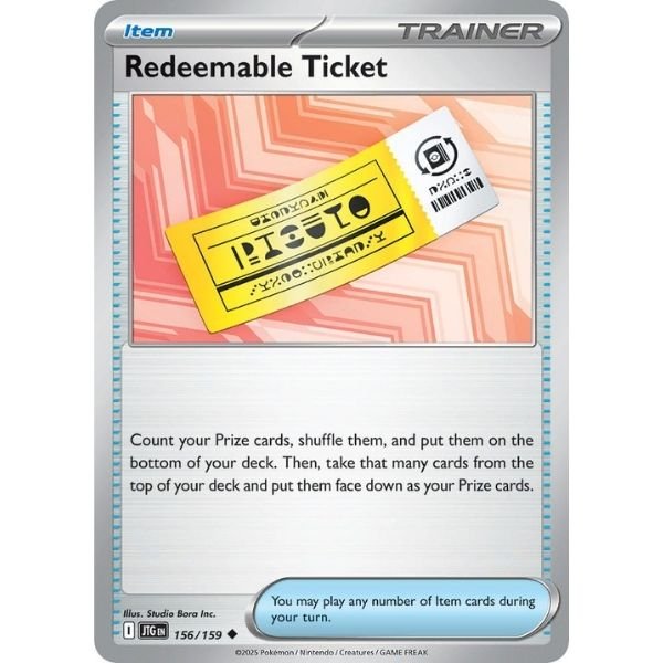 Redeemable Ticket (156/159)