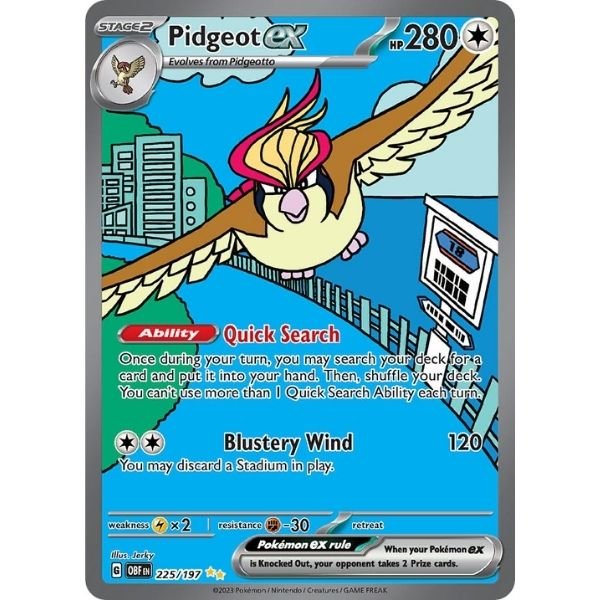 Pidgeot ex (225/197)