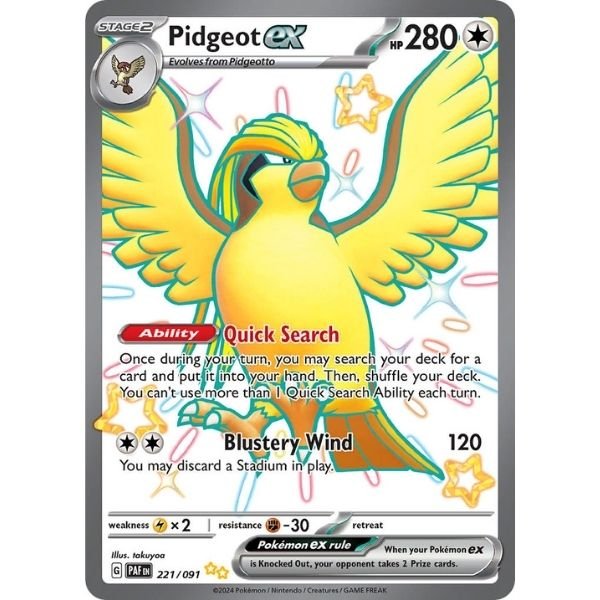 Pidgeot ex (221/091)