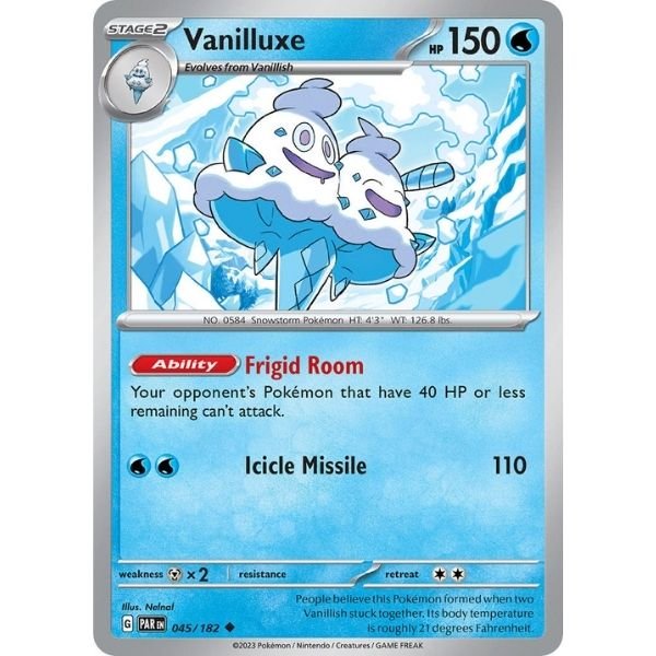 Vanilluxe (045/18/2)