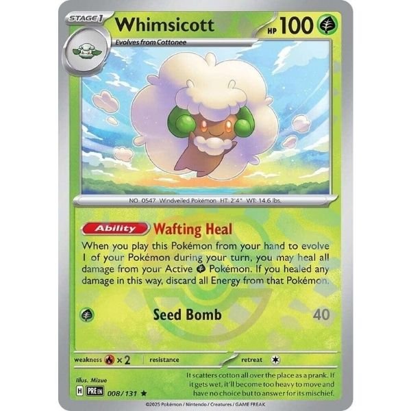 Whimsicott Master Ball (008/131)