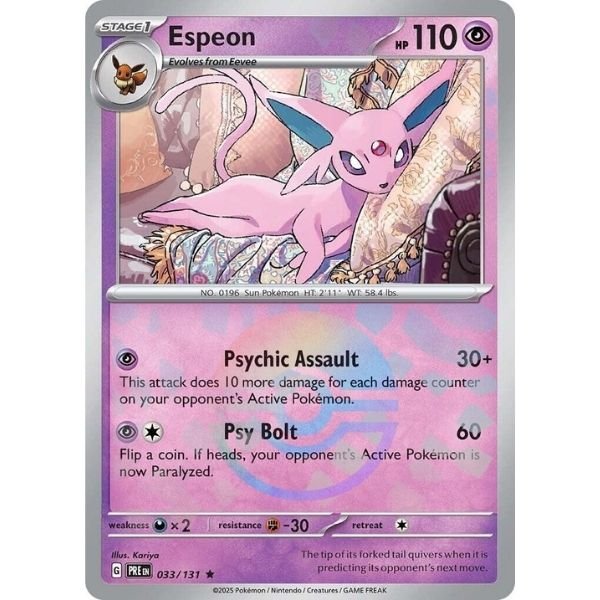 Espeon Poke Ball (033/131)