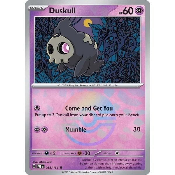 Duskull Poke Ball (035/131)