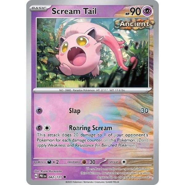 Scream Tail Poke Ball (042/131)