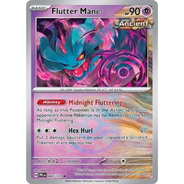 Flutter Mane Master Ball (043/131)