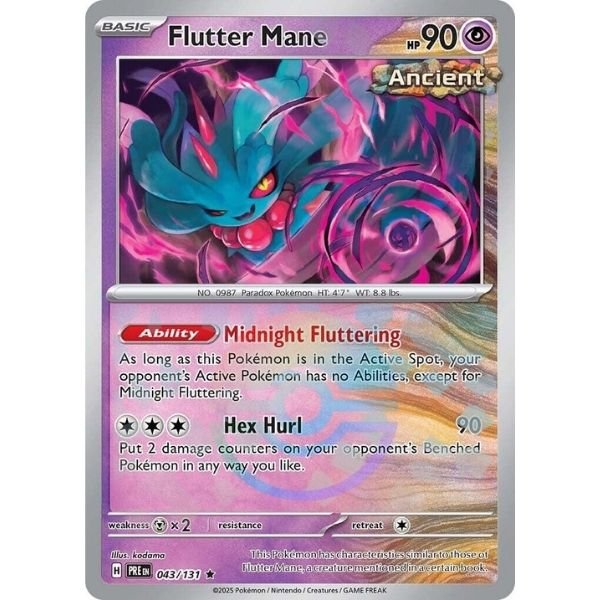 Flutter Mane Poke Ball (043/131)