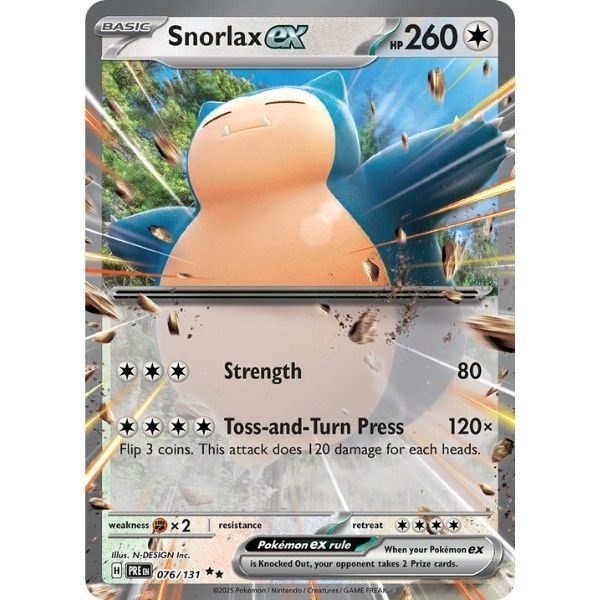 Snorlax ex (076/131)