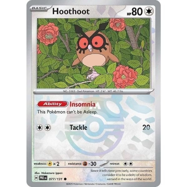 Hoothoot Master Ball (077/131)