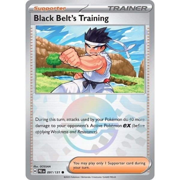 Black Belt's Training Poke Ball (097/131)