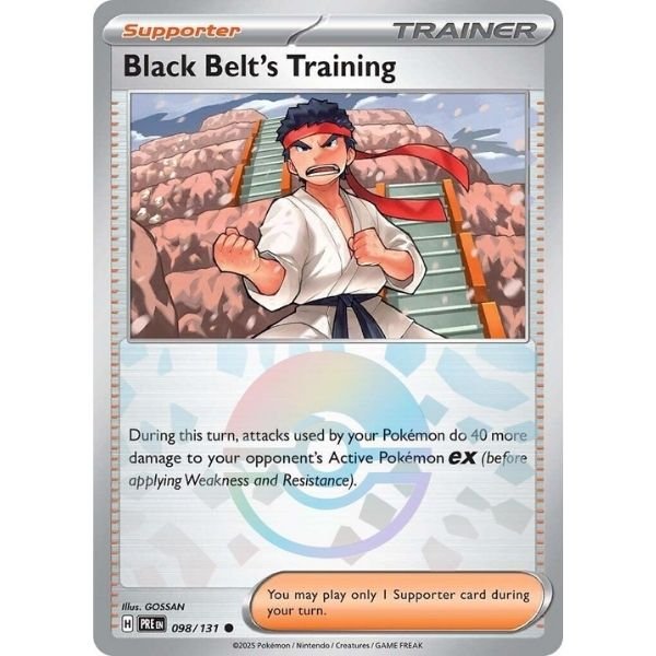 Black Belt's Training Poke Ball (098/131)