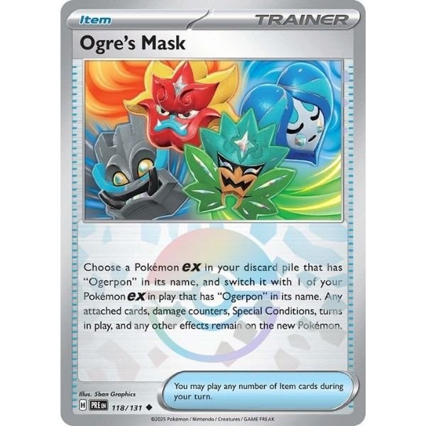 Ogre's Mask Poke Ball (118/131)
