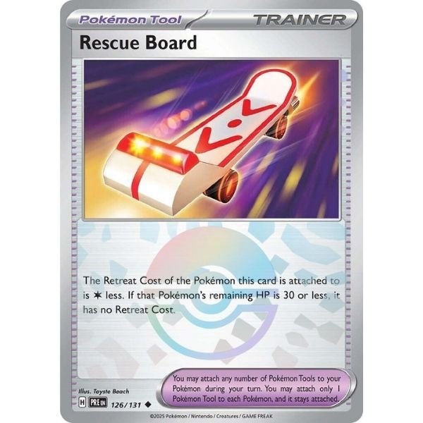 Rescue Board Poke Ball (126/131)