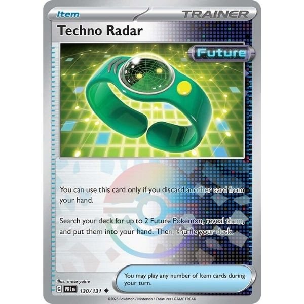 Techno Radar Poke Ball (130/131)
