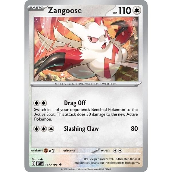 Zangoose (147/198)