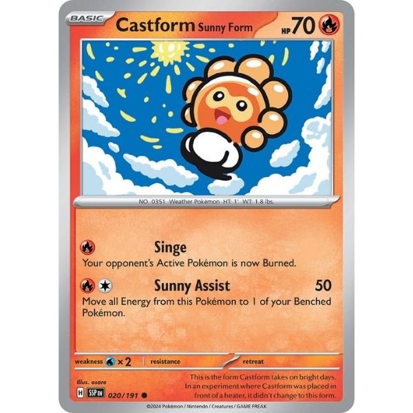 Castform Sunny Form (020/191)