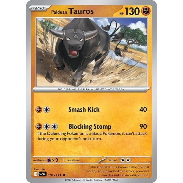 Paldean Tauros (101/191)