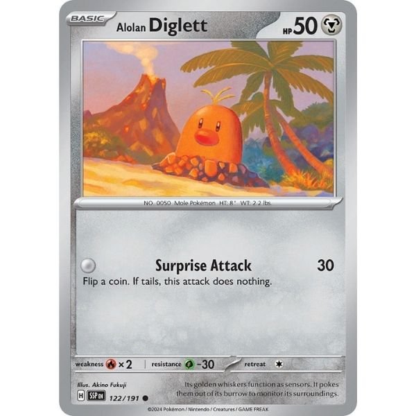 Alolan Diglett (122/191)