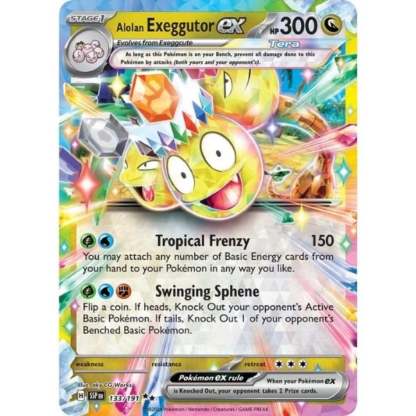 Alolan Exeggutor ex (133/191)