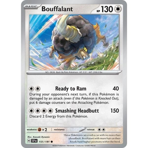 Bouffalant (151/191)