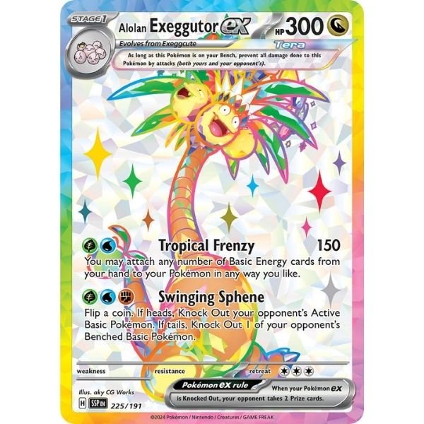Alolan Exeggutor ex (225/191)