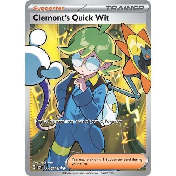 Clemont's Quick Wit (229/191)