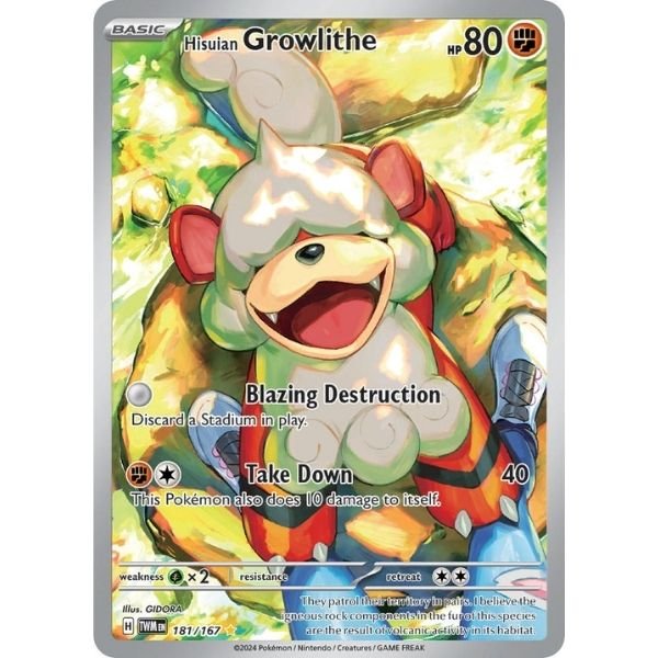 Hisuian Growlithe (181/167)