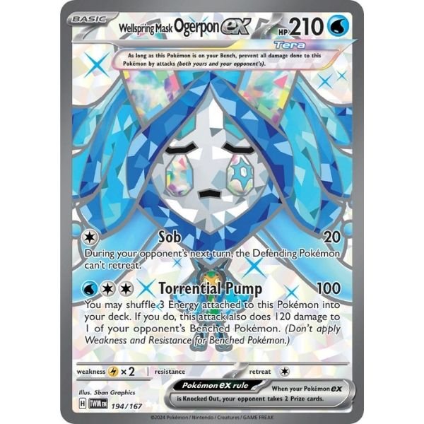 Wellspring Mask Ogerpon ex (194/167)