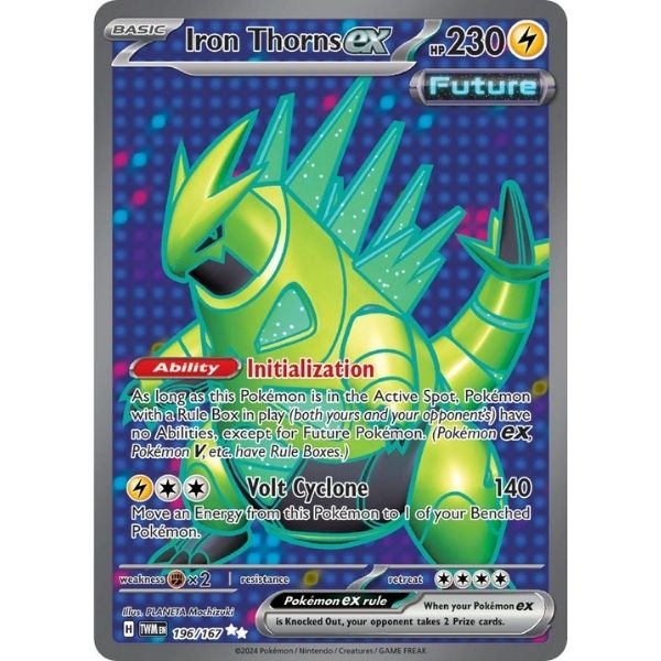 Iron Thorns ex (196/167)