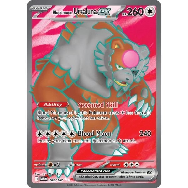 Bloodmoon Ursaluna ex (202/167)