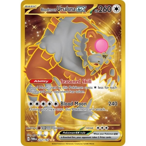 Bloodmoon Ursaluna ex (222/167)