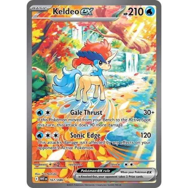 Keldeo ex (167/086)